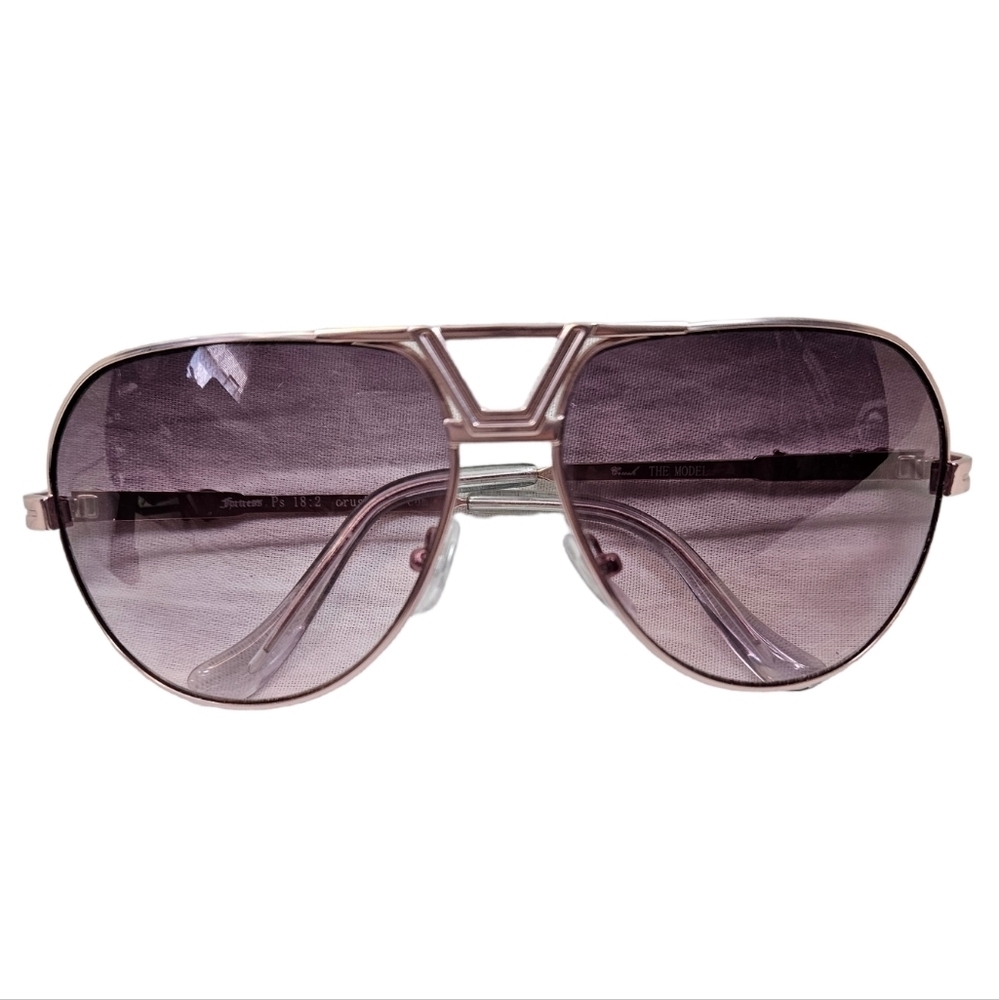 Crush Eyes Fortress Purple‎ Aviators Pink Metal Frames Women's